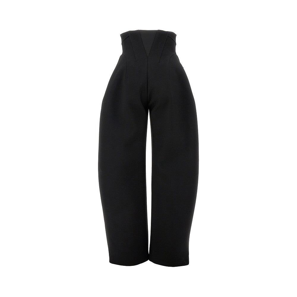 Pantaloni Corset in lana stretch
