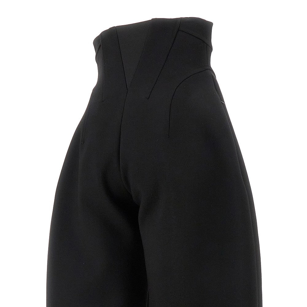 Pantaloni Corset in lana stretch