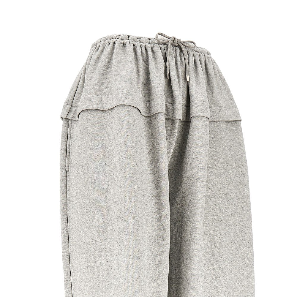 Pantalone 'Peplum' in jersey
