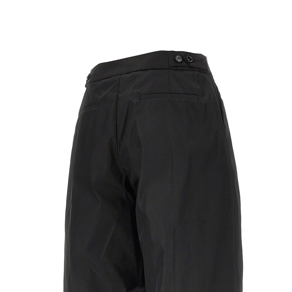 Technical taffetà tapered pants