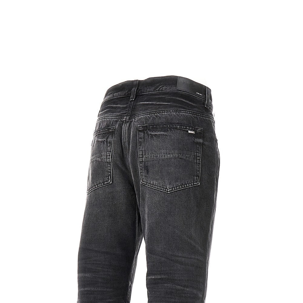 Leather Straight MX1 jeans