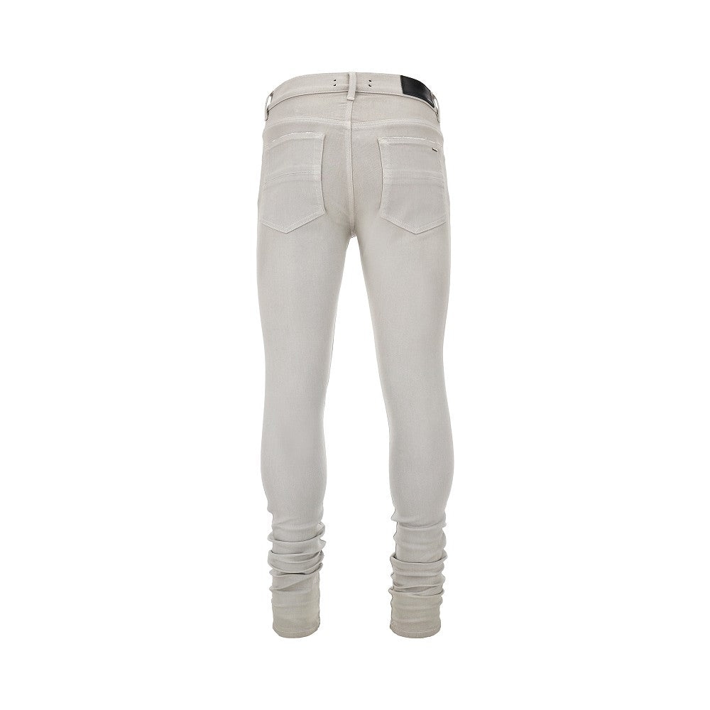 Waxed cotton MX1 jeans
