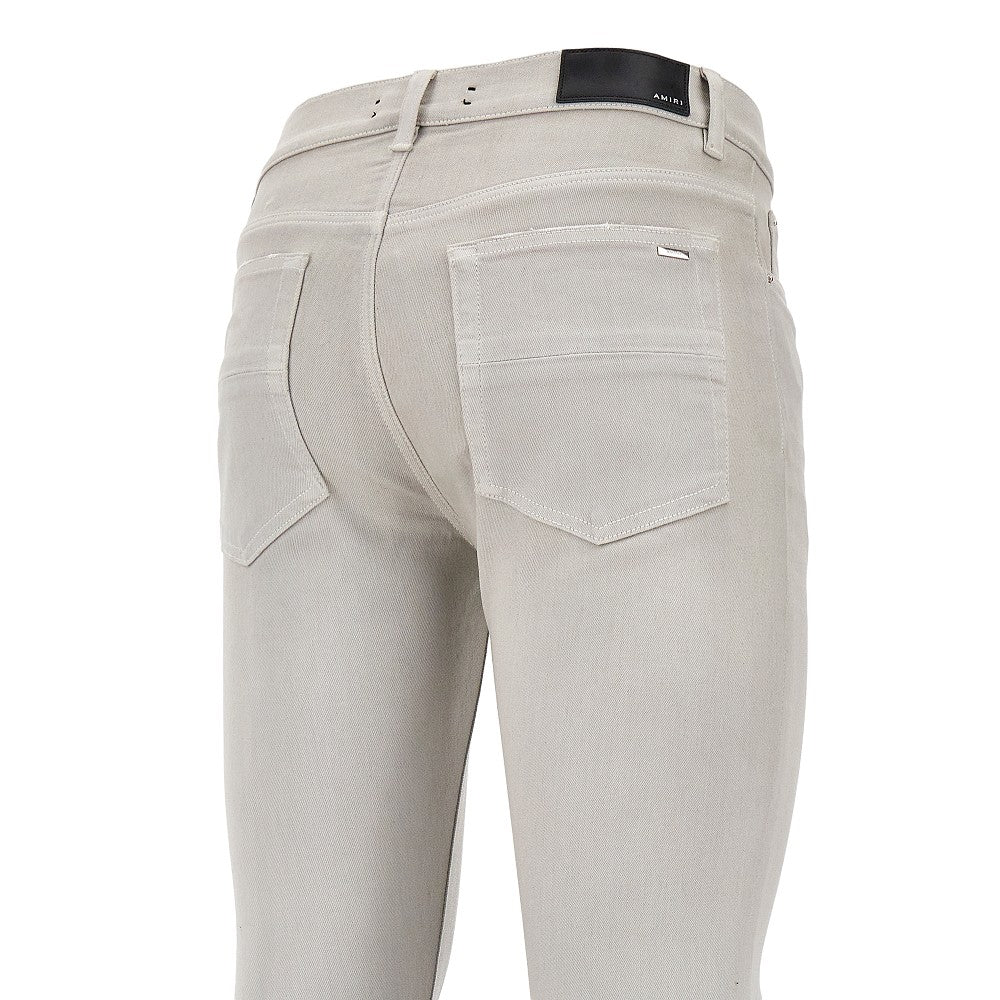 Waxed cotton MX1 jeans
