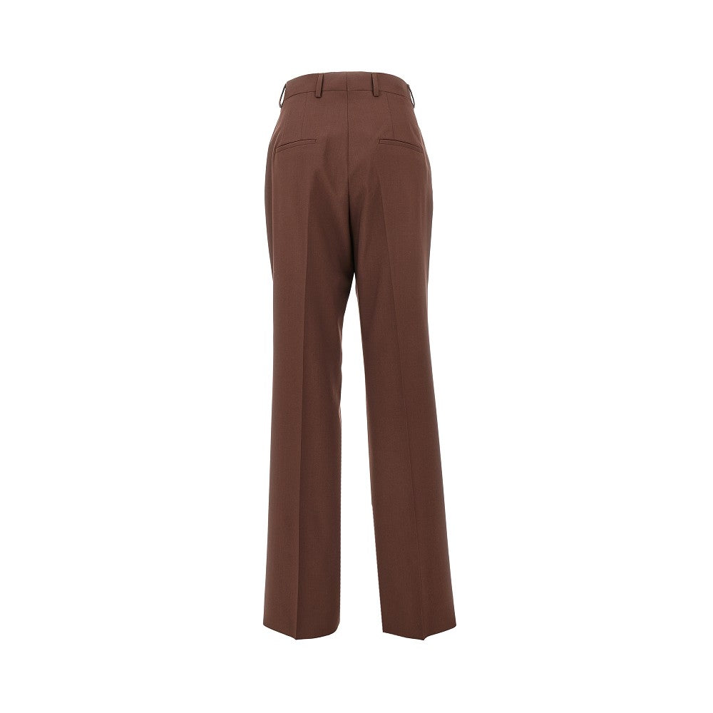 'Celia' high-rise wool trousers