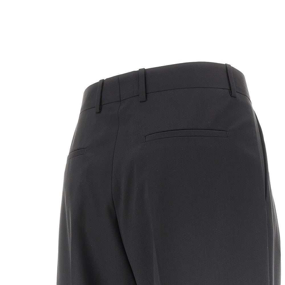 'Giorgia' wool pants with darts