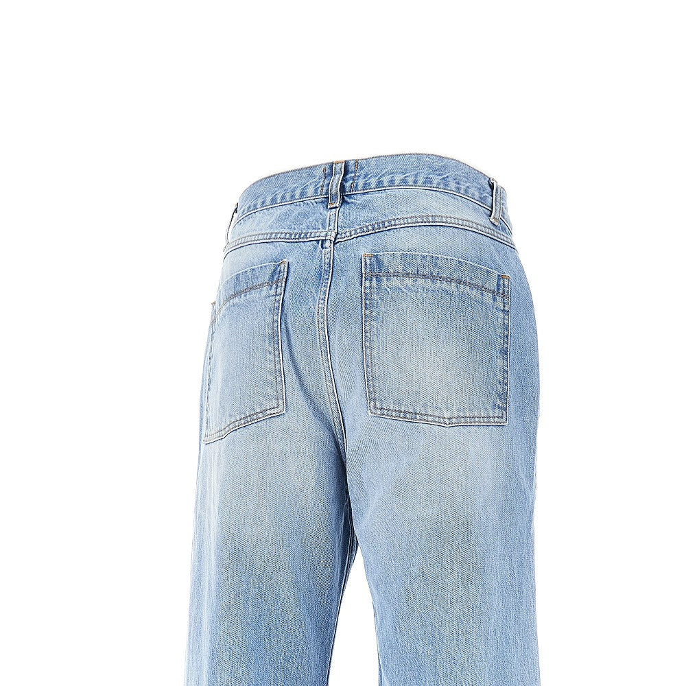 Heart Logo embroidery Basic jeans