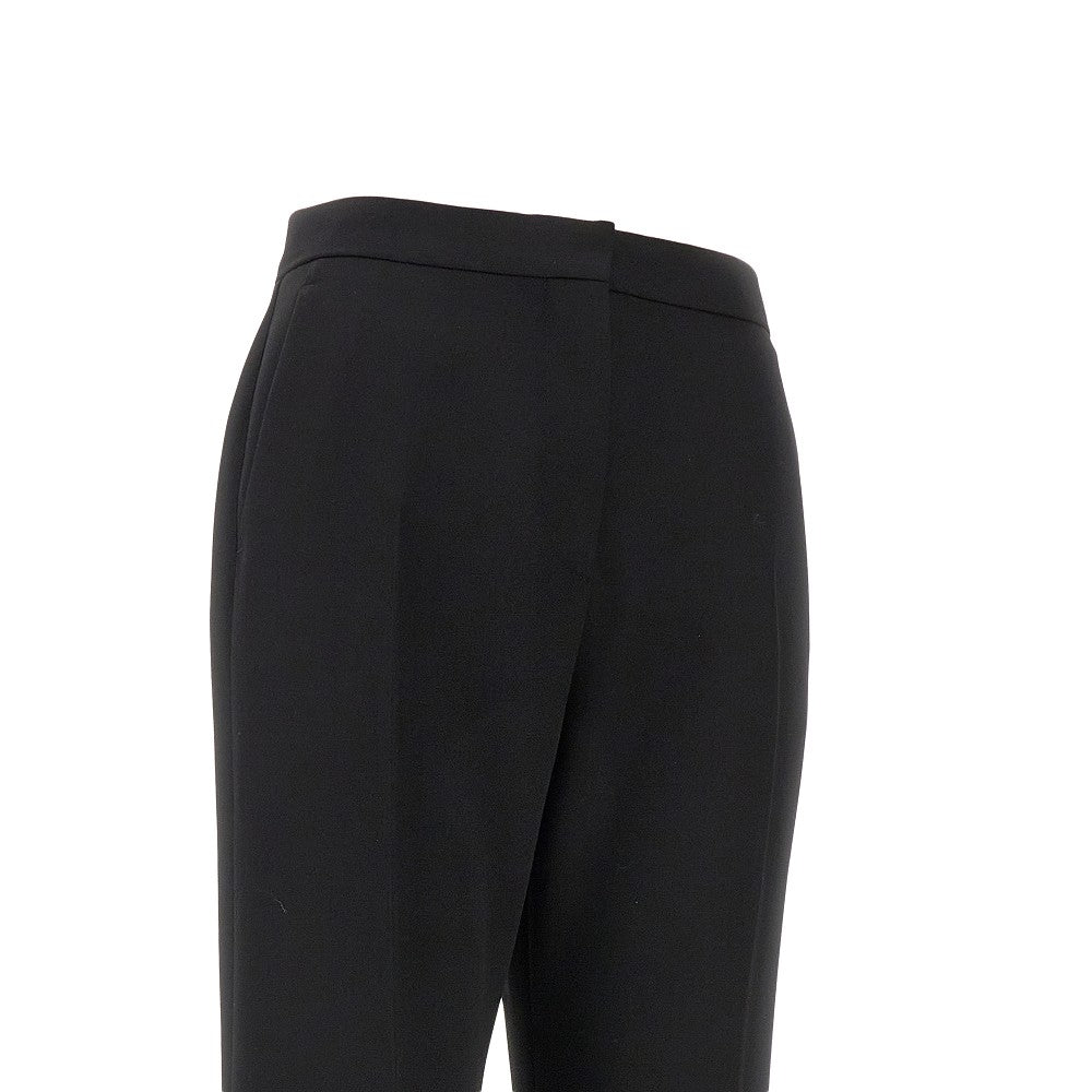 Gabardine flared pants