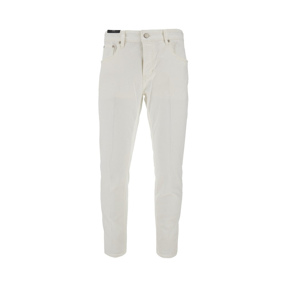 Jeans Tapered in denim stretch