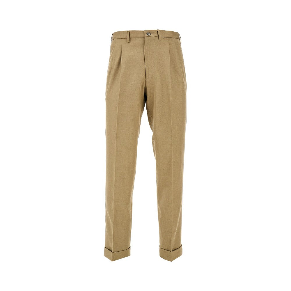 Pantalone Clark Accademia in cotone e lino