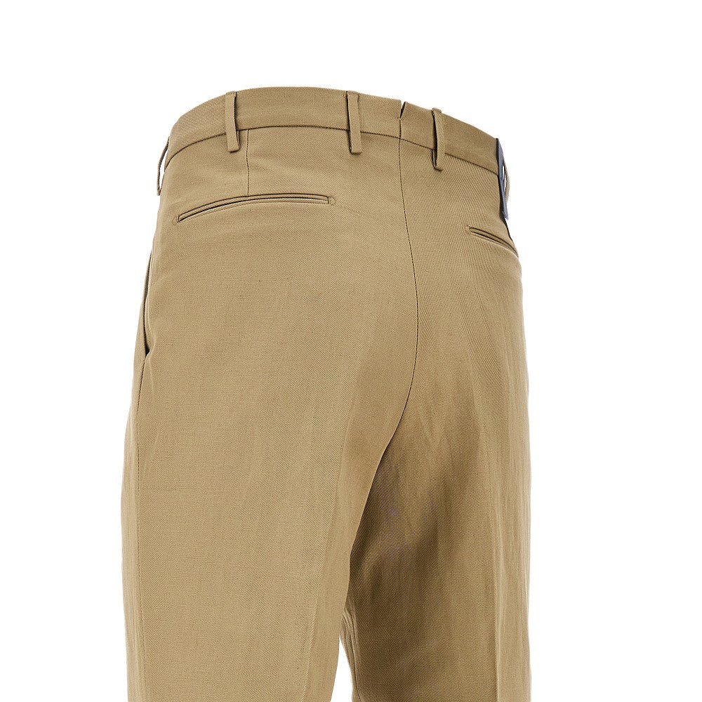 Pantalone Clark Accademia in cotone e lino