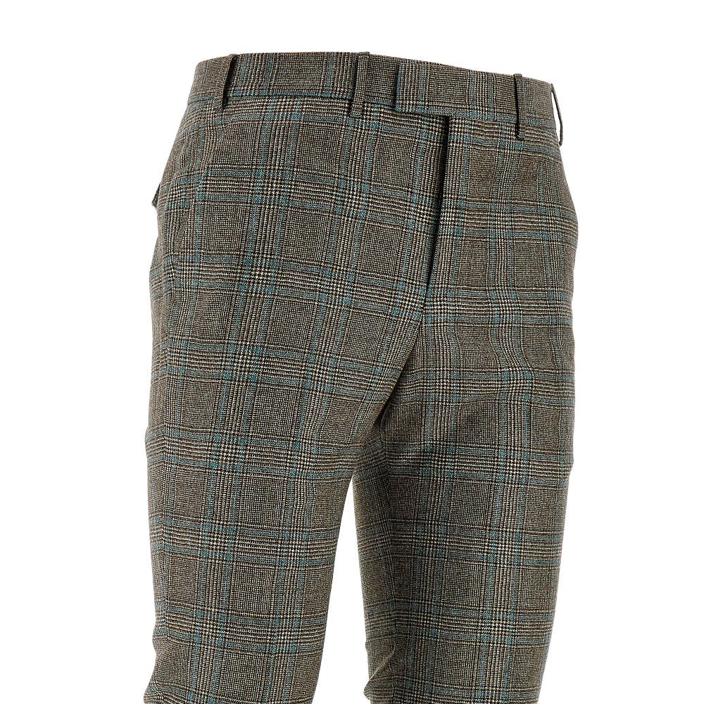Check wool Master Fit pants