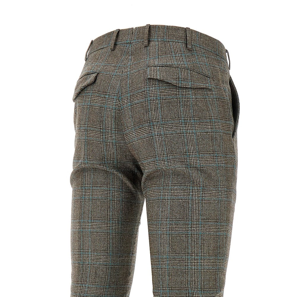Check wool Master Fit pants