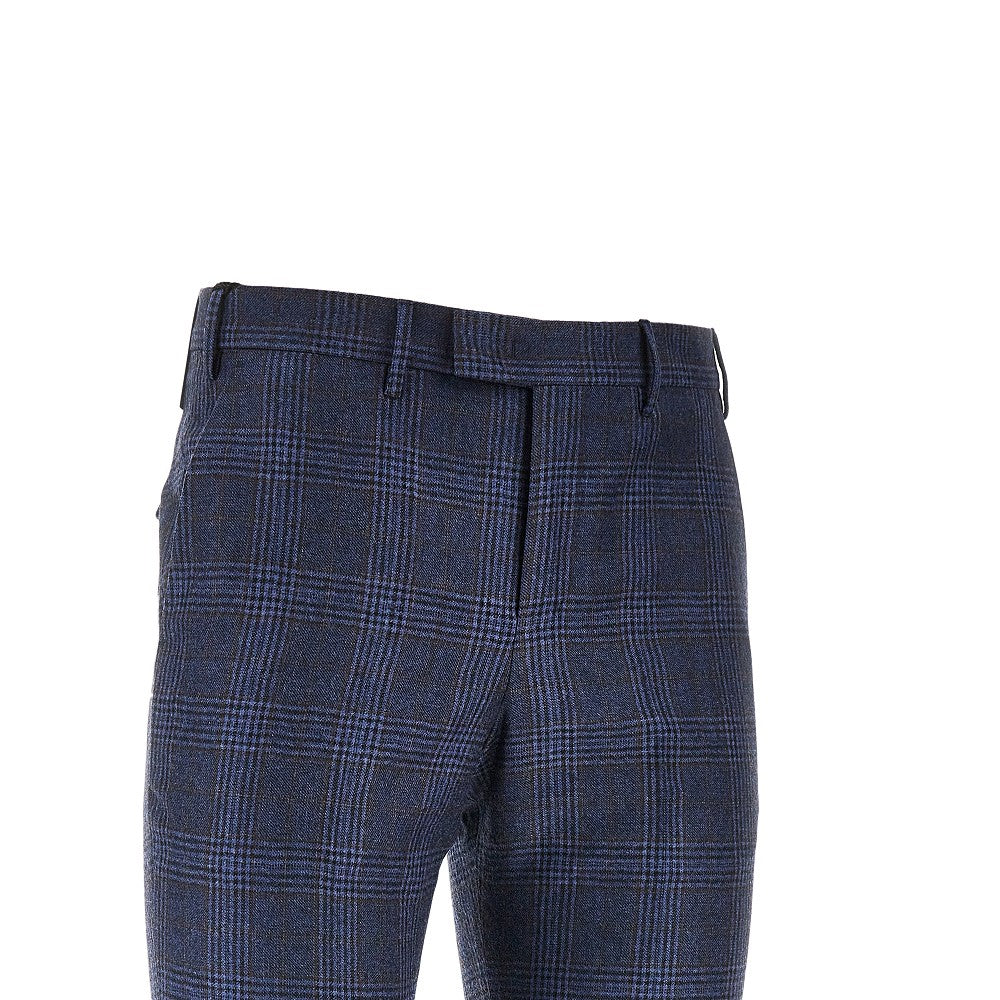 'Master Fit' Prince of Wales wool pants