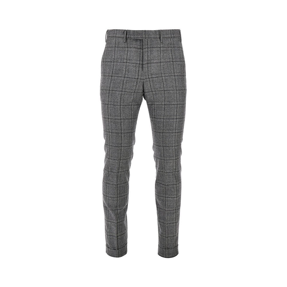 'Master Fit' Prince of Wales wool pants