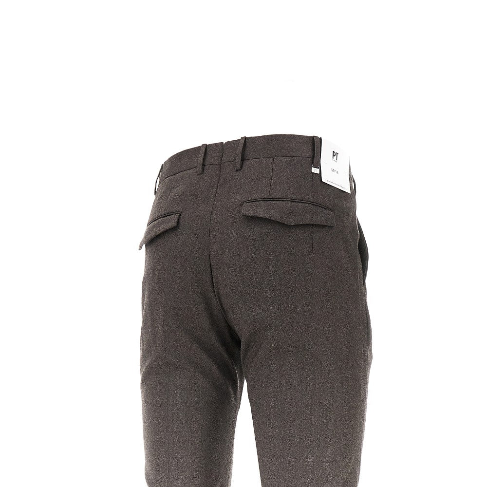 Stretch wool Master Fit pants