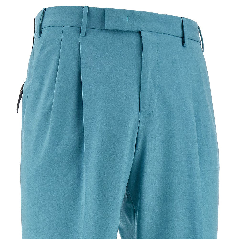 Pantalone 'Diciannove' in misto lana
