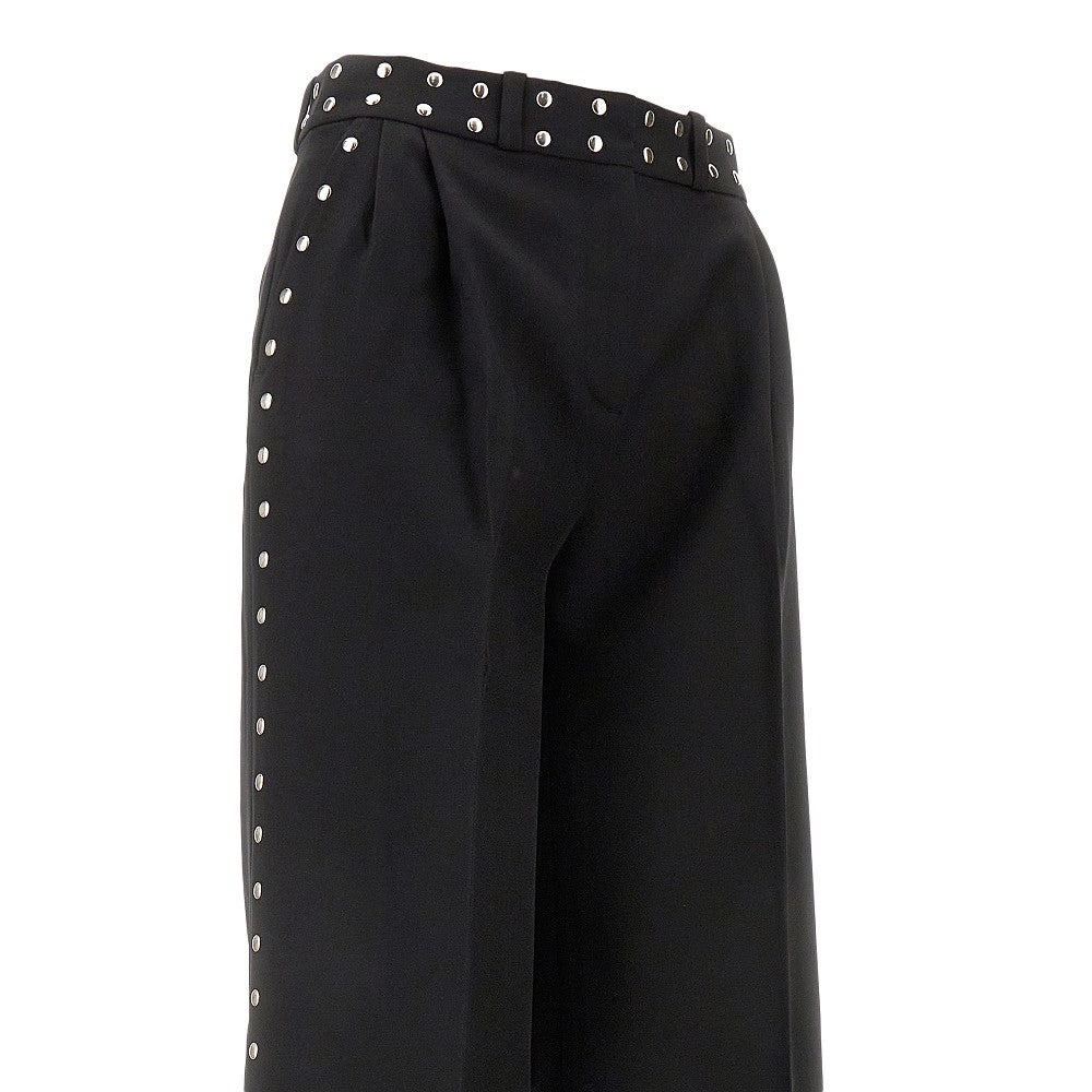 Studded tailored pants