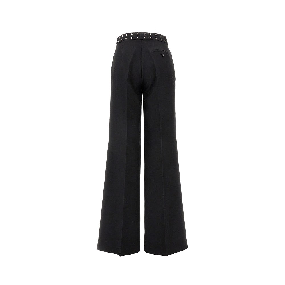 Pantalone sartoriale con borchie