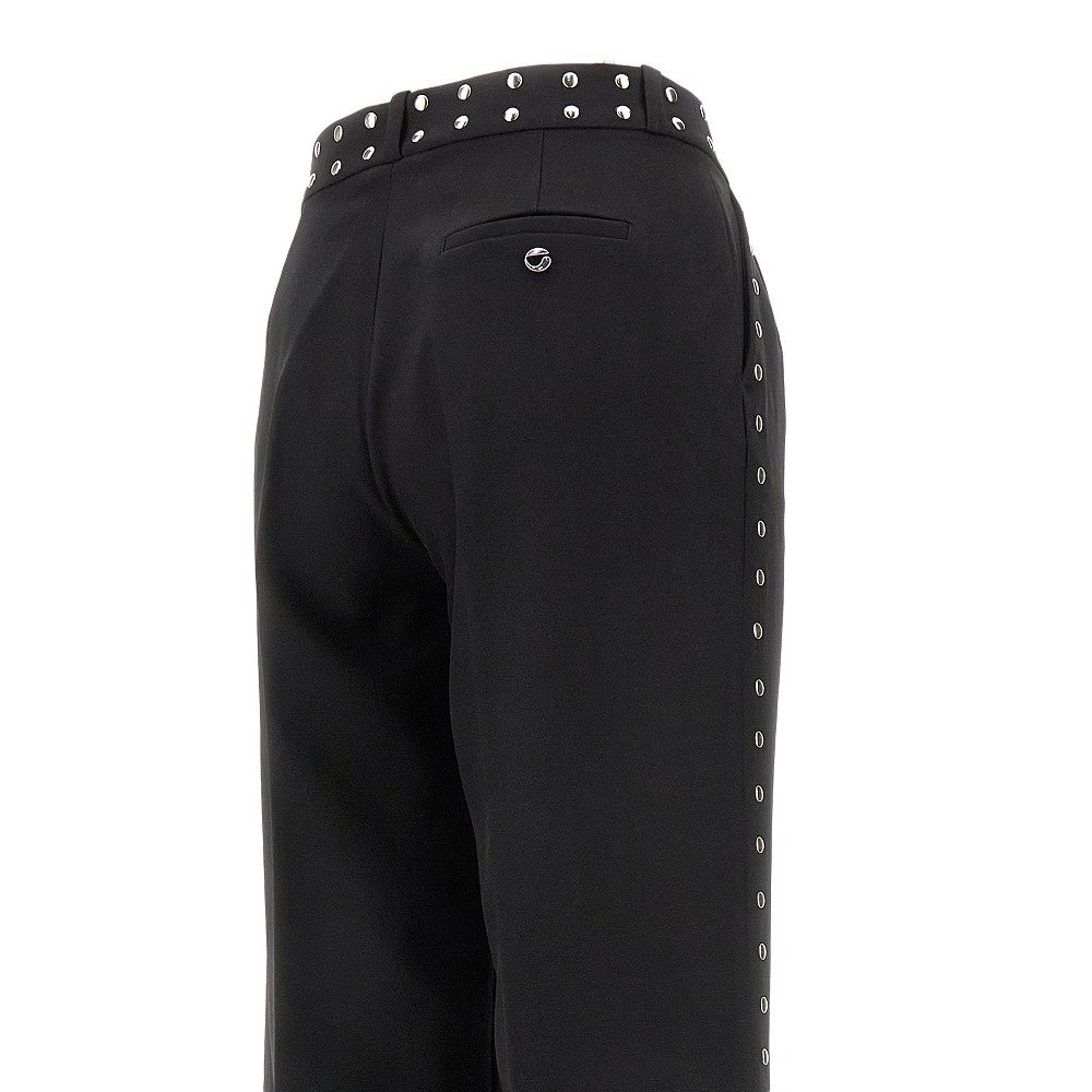 Pantalone sartoriale con borchie