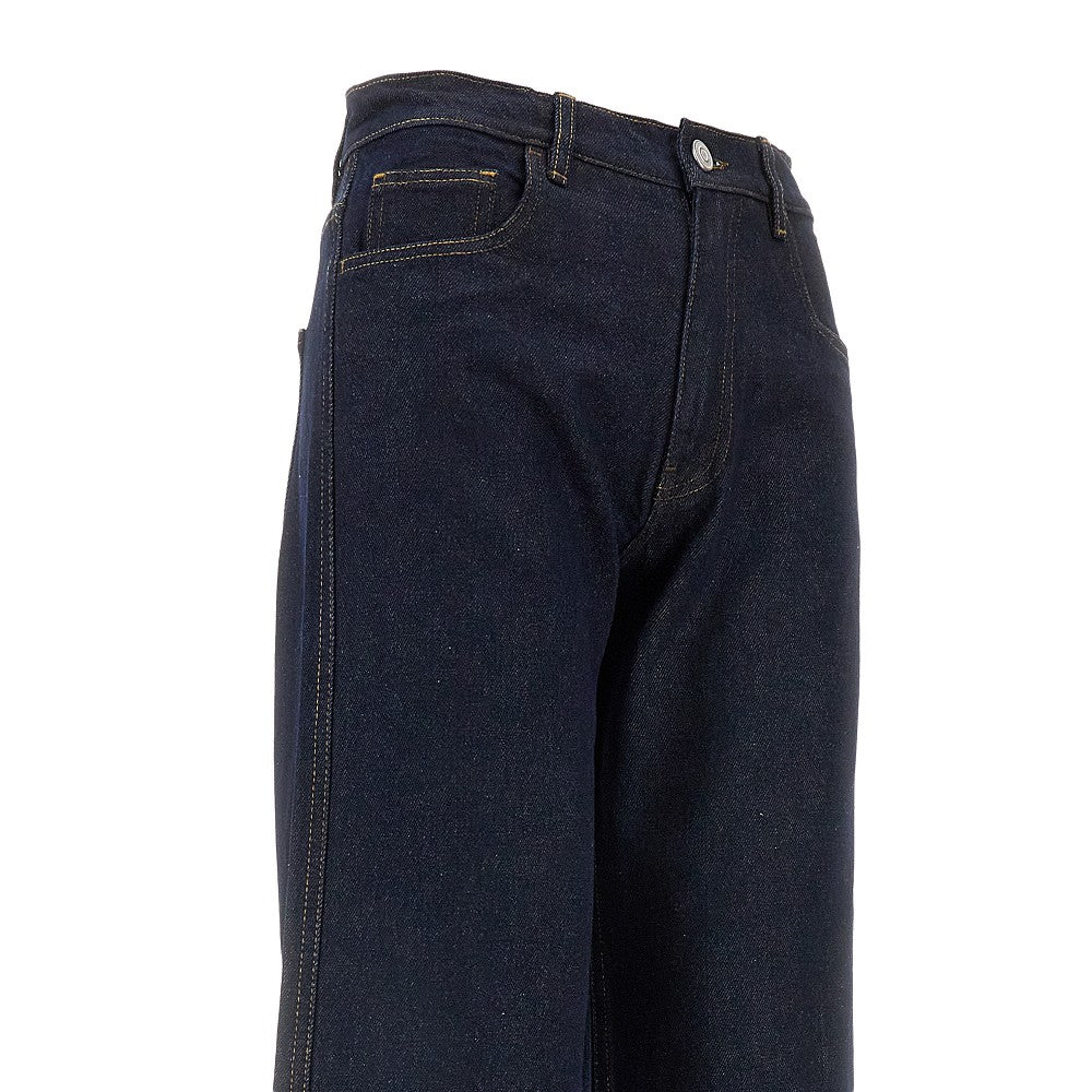 Jeans a gamba ampia