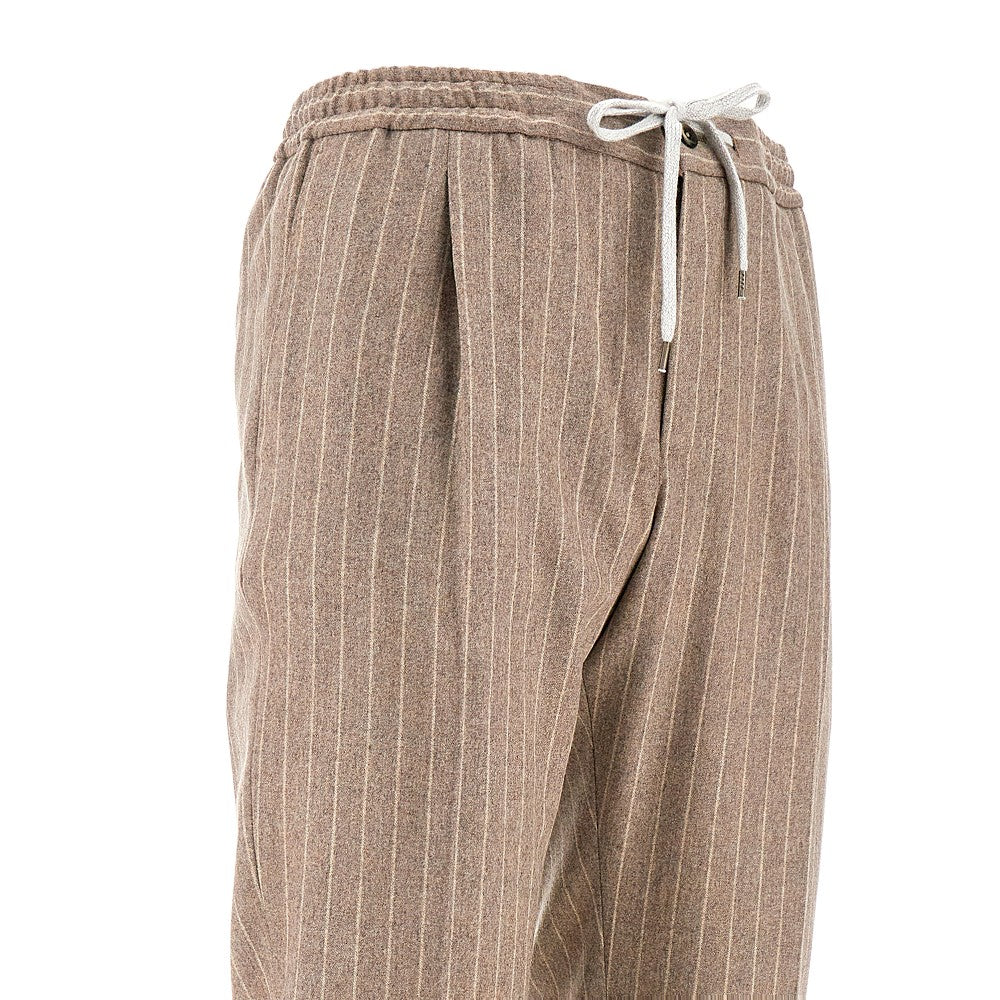 Pantalone Soft in lana stretch