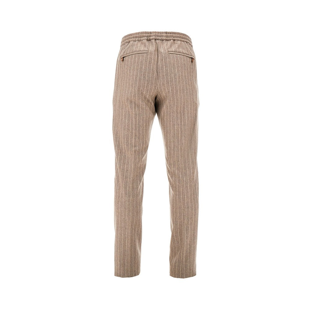 Pantalone Soft in lana stretch