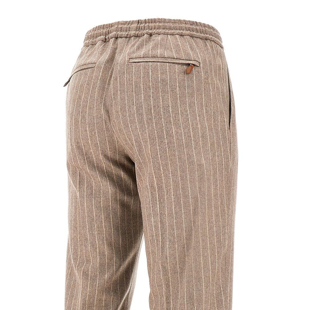 Pantalone Soft in lana stretch
