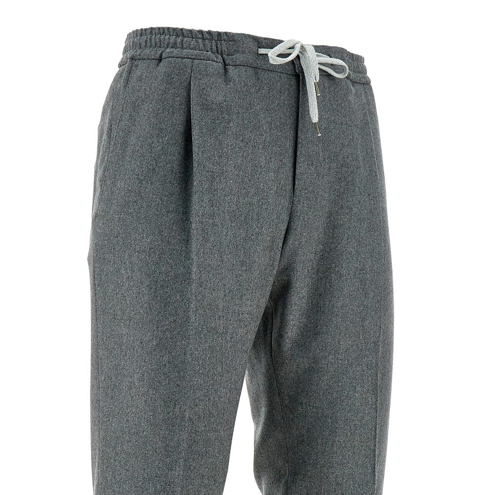 Pantalone Soft in lana stretch