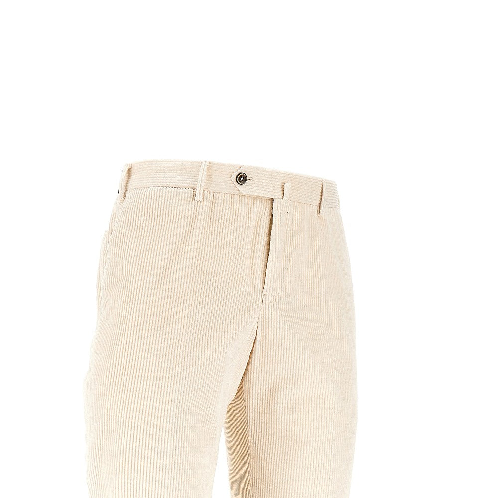 Pantalone Slim Fit in velluto a costine