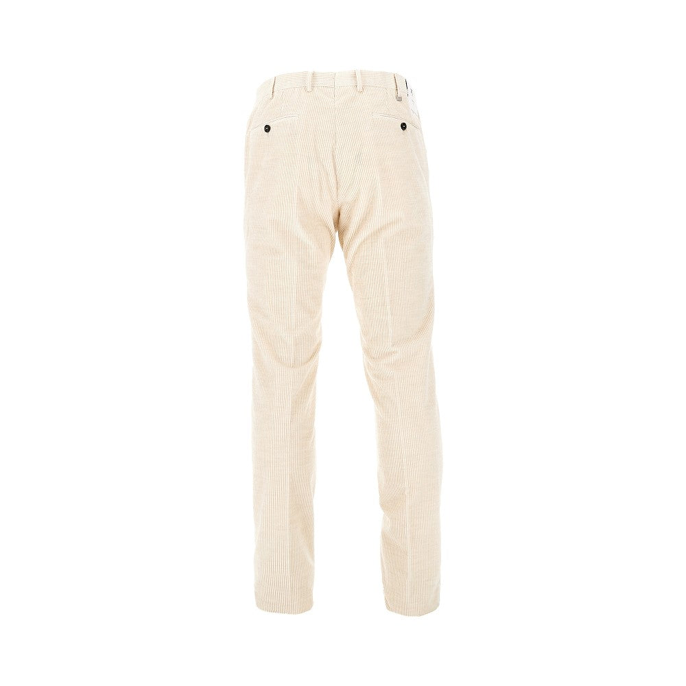 Pantalone Slim Fit in velluto a costine