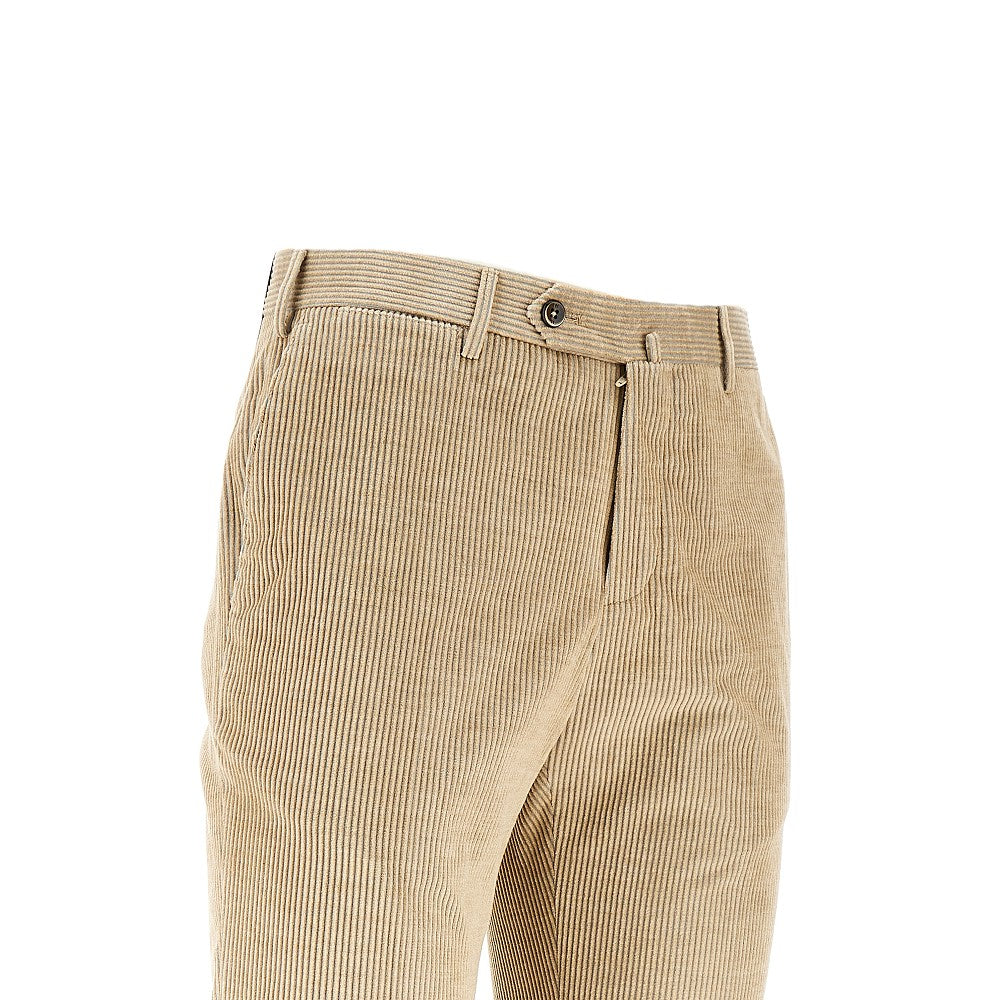 Pantalone Slim Fit in velluto a costine
