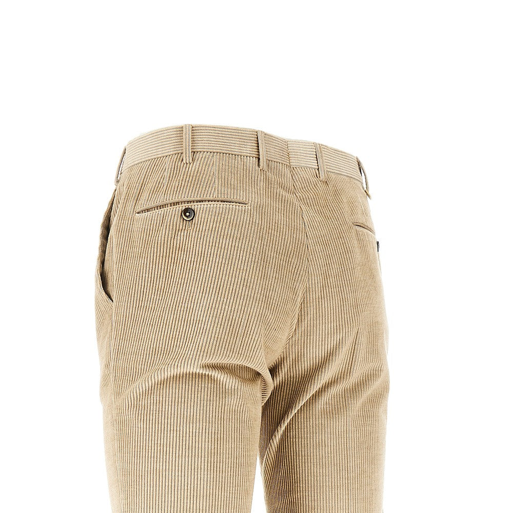 Pantalone Slim Fit in velluto a costine