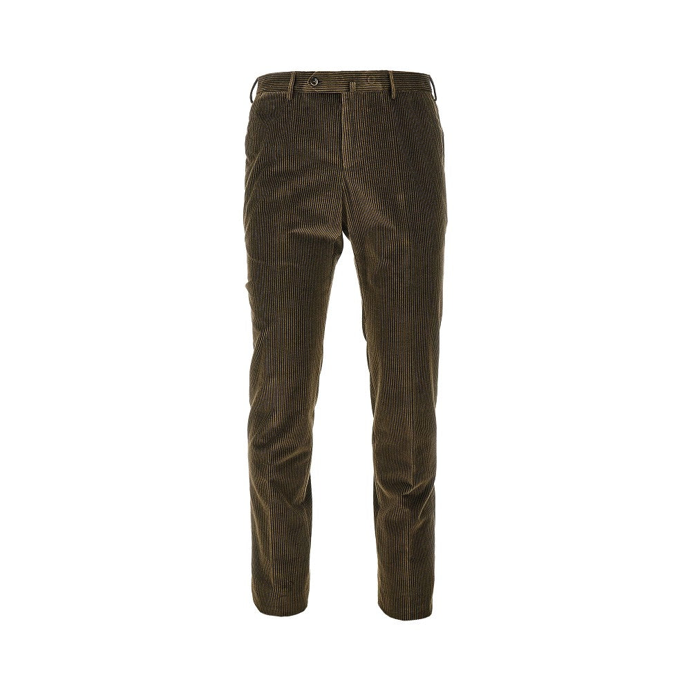Pantalone Slim Fit in velluto a costine