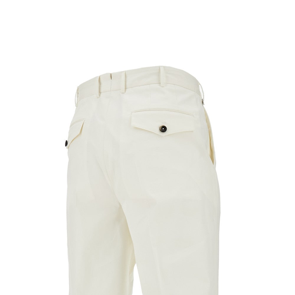 Pantalone Carrot Fit in cotone stretch