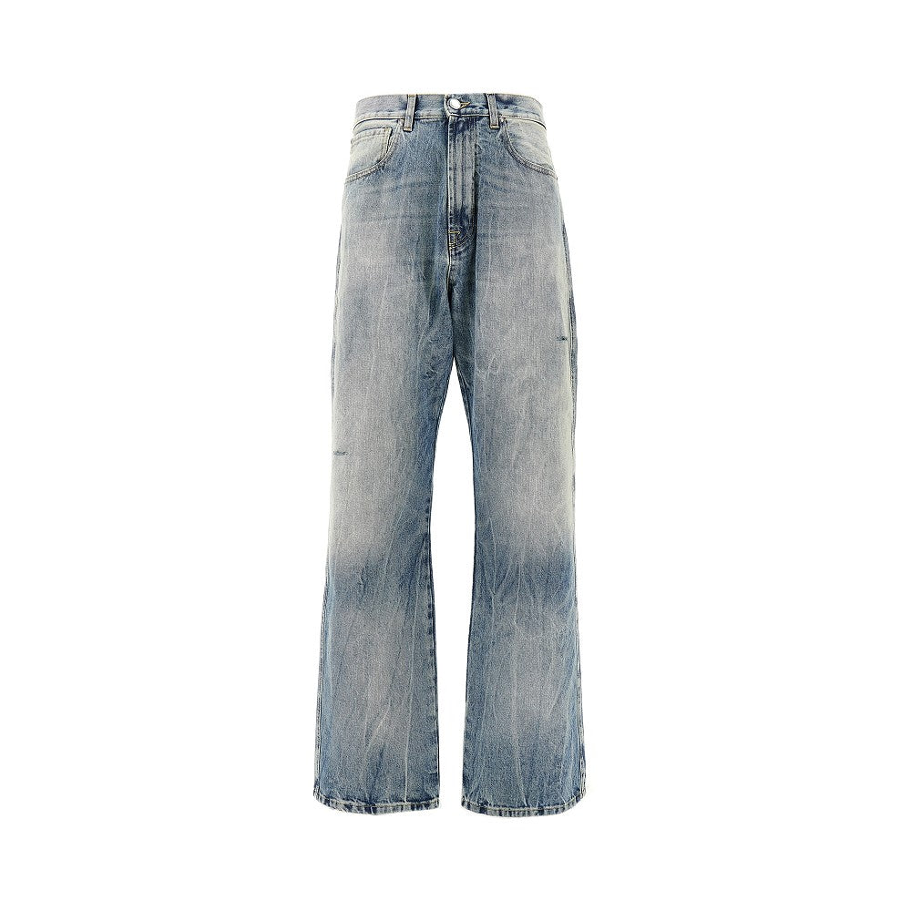 Denim 'Stone Rhodesian' jeans