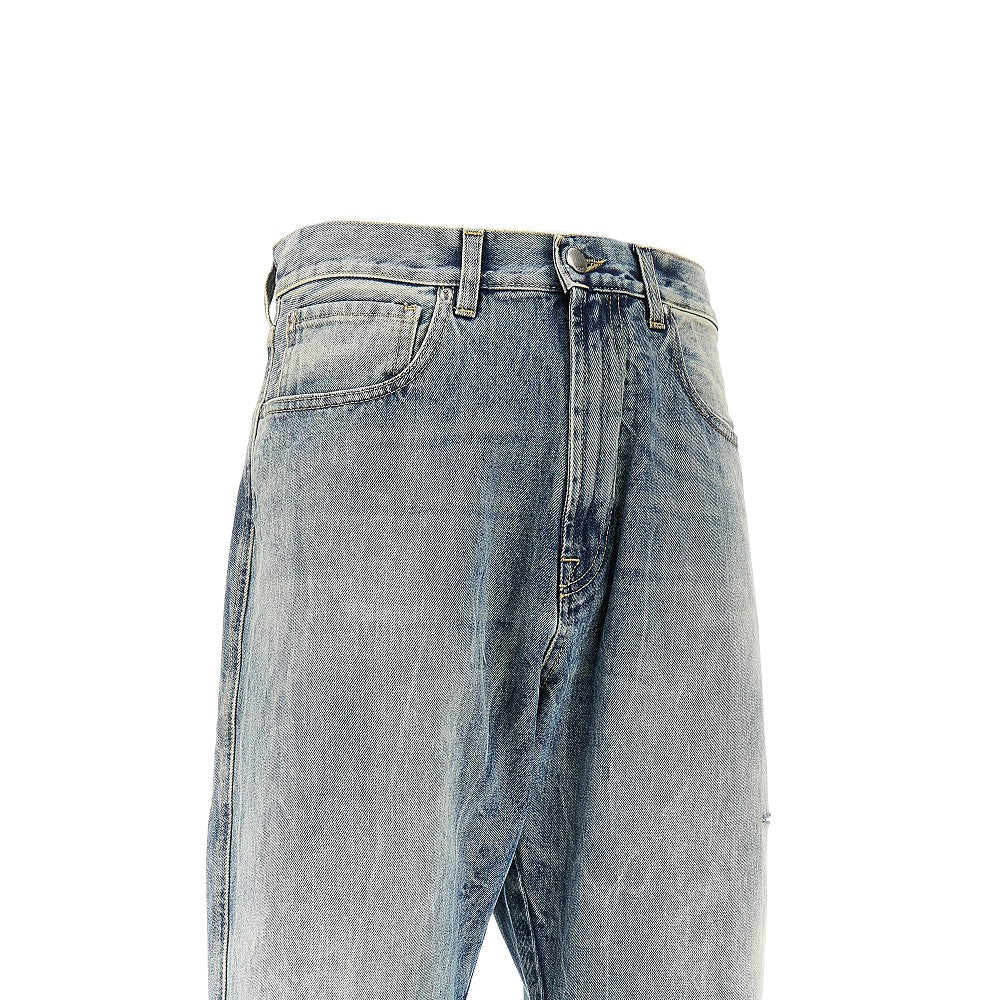 Denim 'Stone Rhodesian' jeans