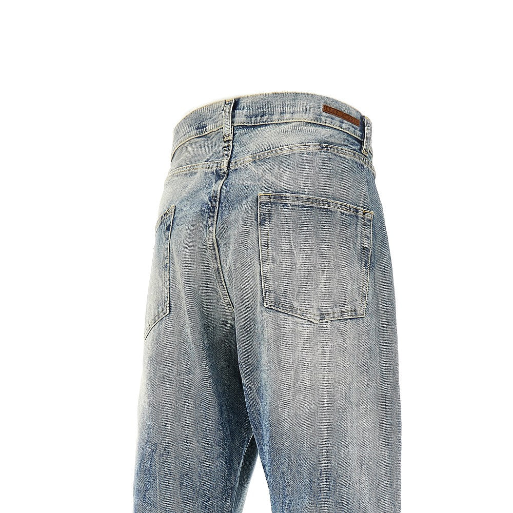 Denim 'Stone Rhodesian' jeans
