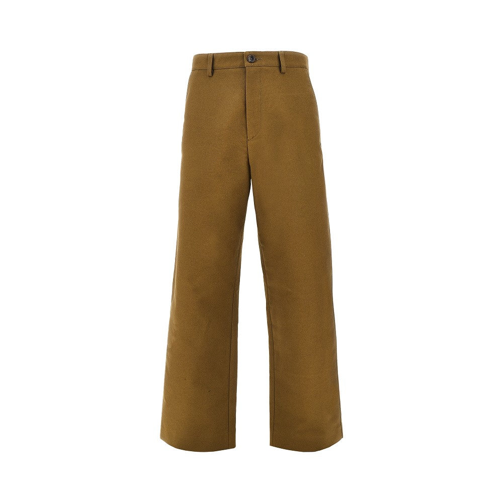 Cotton gabardine pants