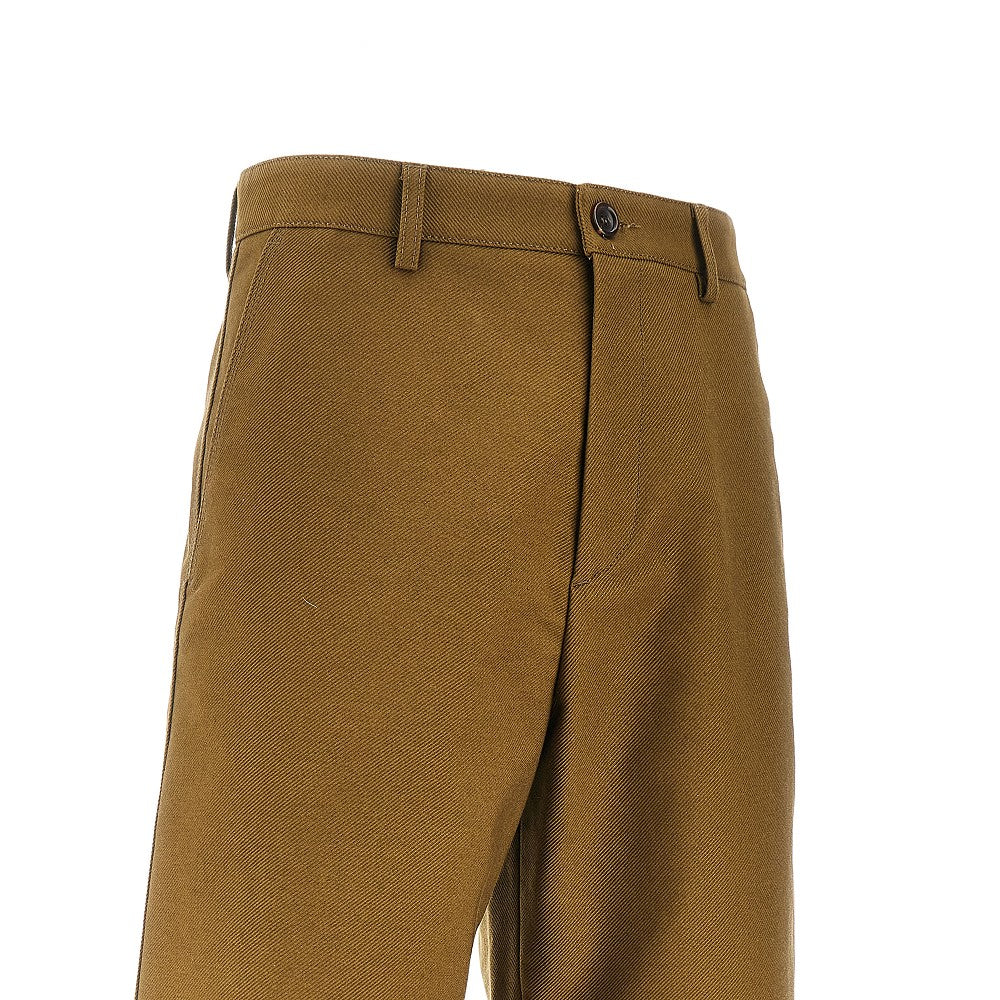 Cotton gabardine pants