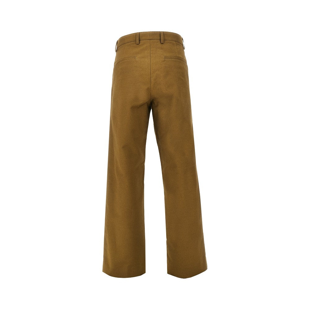 Cotton gabardine pants