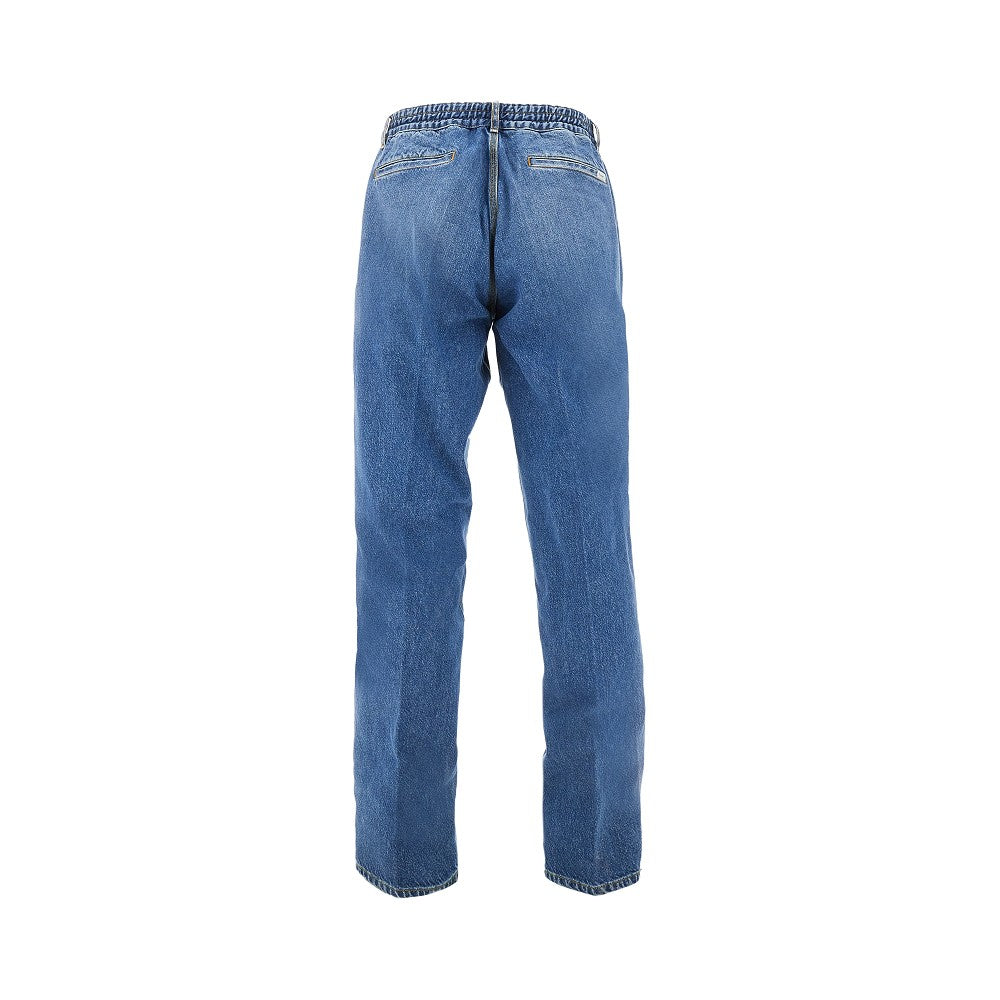 Pantalone Clay Creased in denim