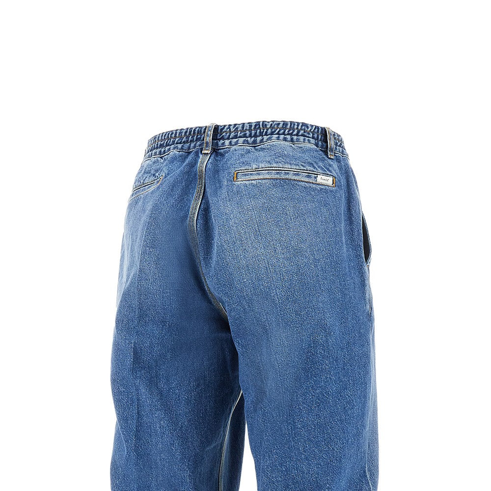 Clay Creased denim pants