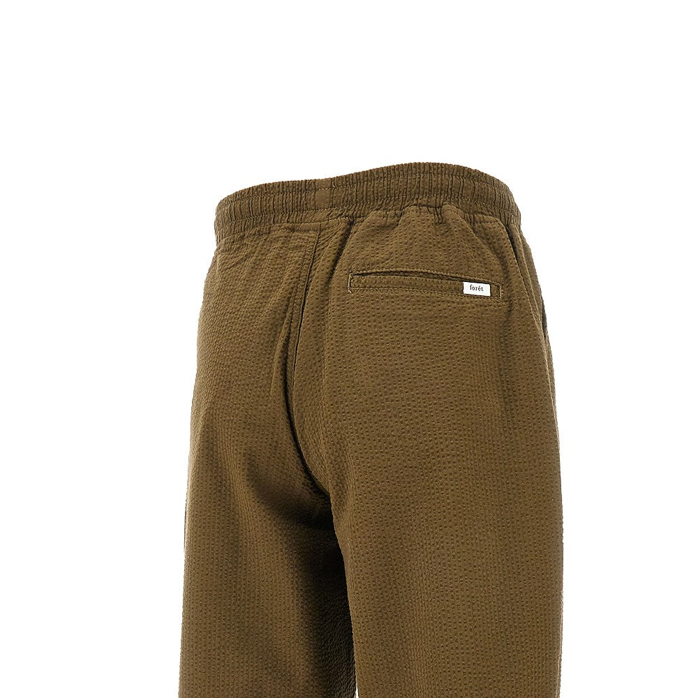 'Calm' seersucker pants