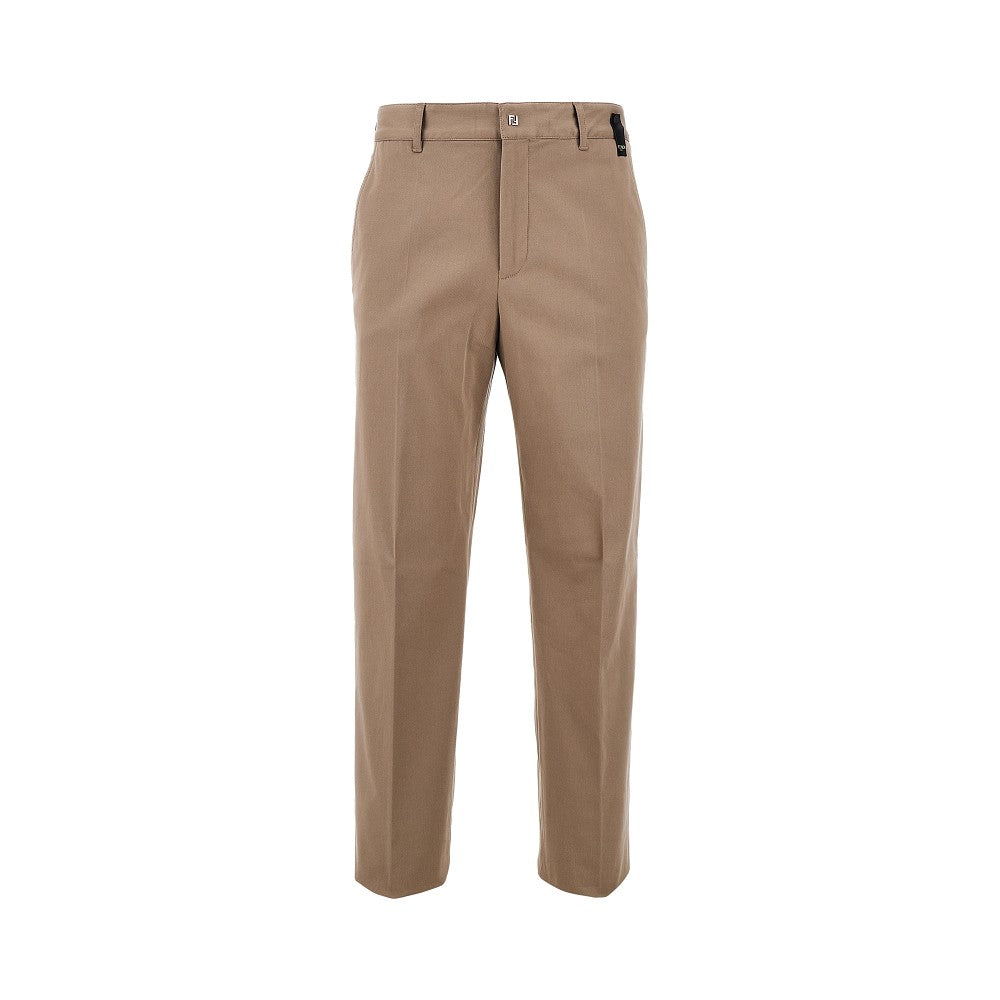 Pantalone chino in gabardine stretch