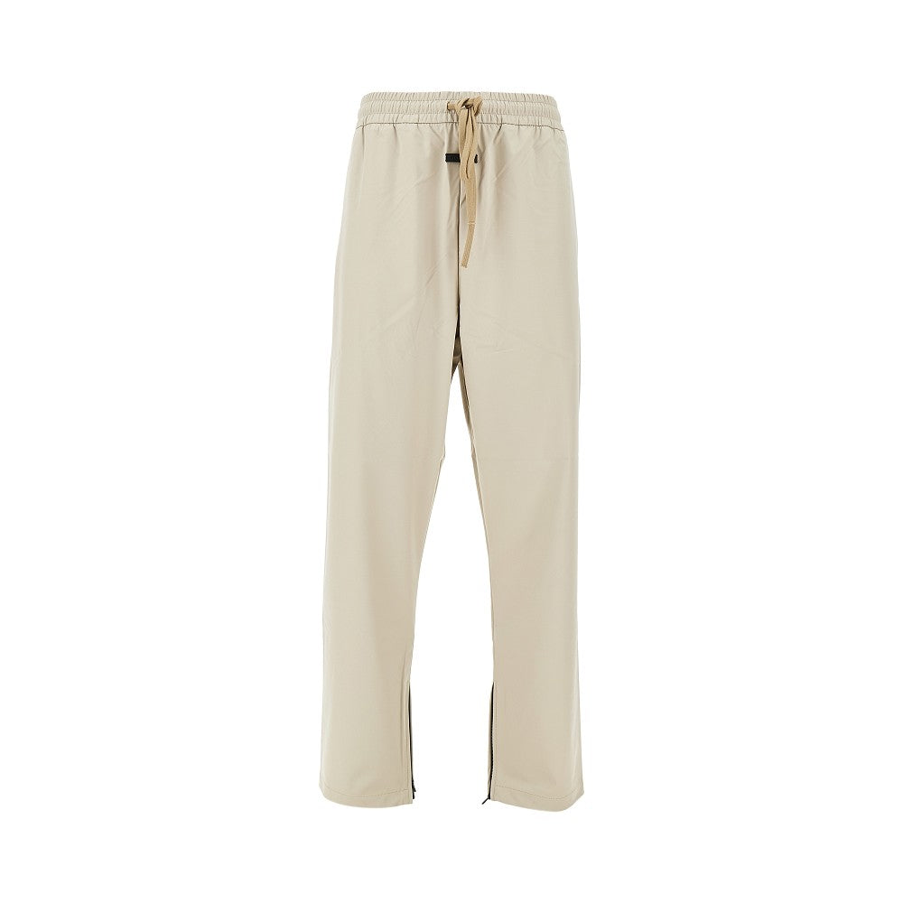 Stretch nylon track pants