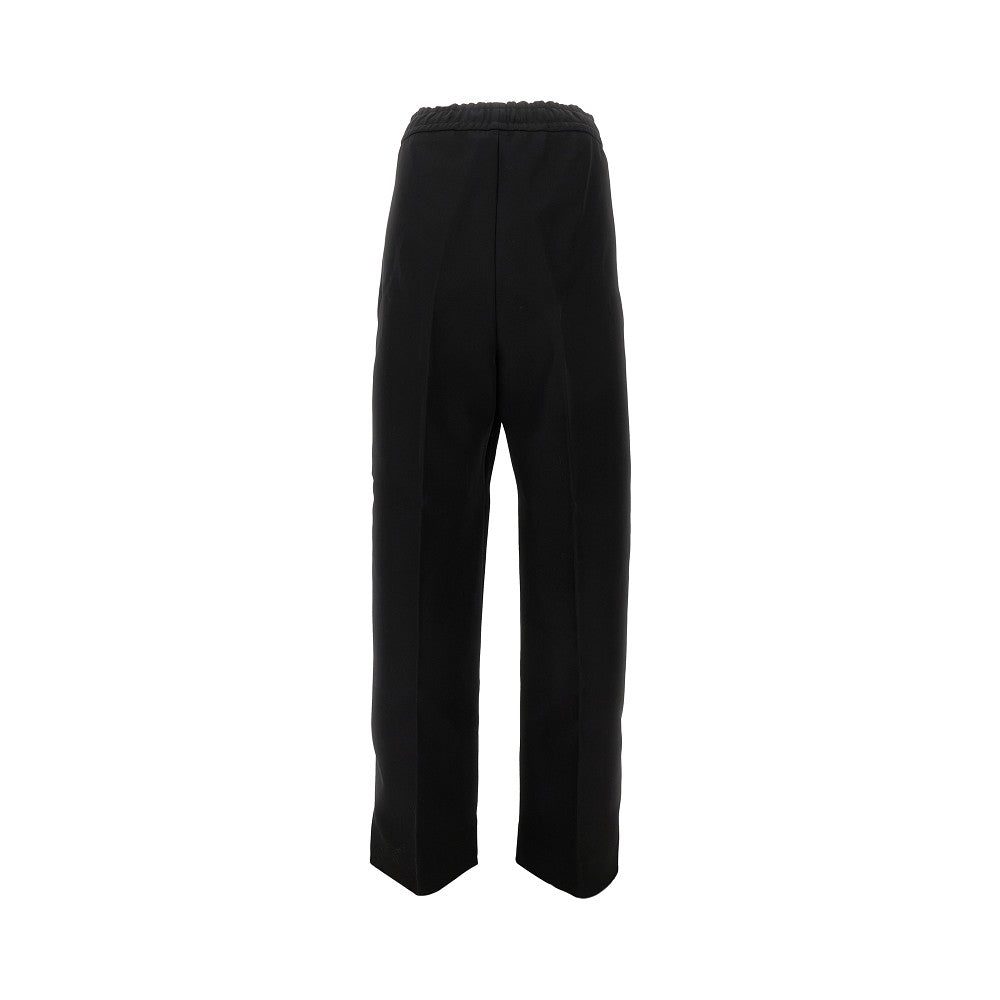 Heavy twill wide leg pants