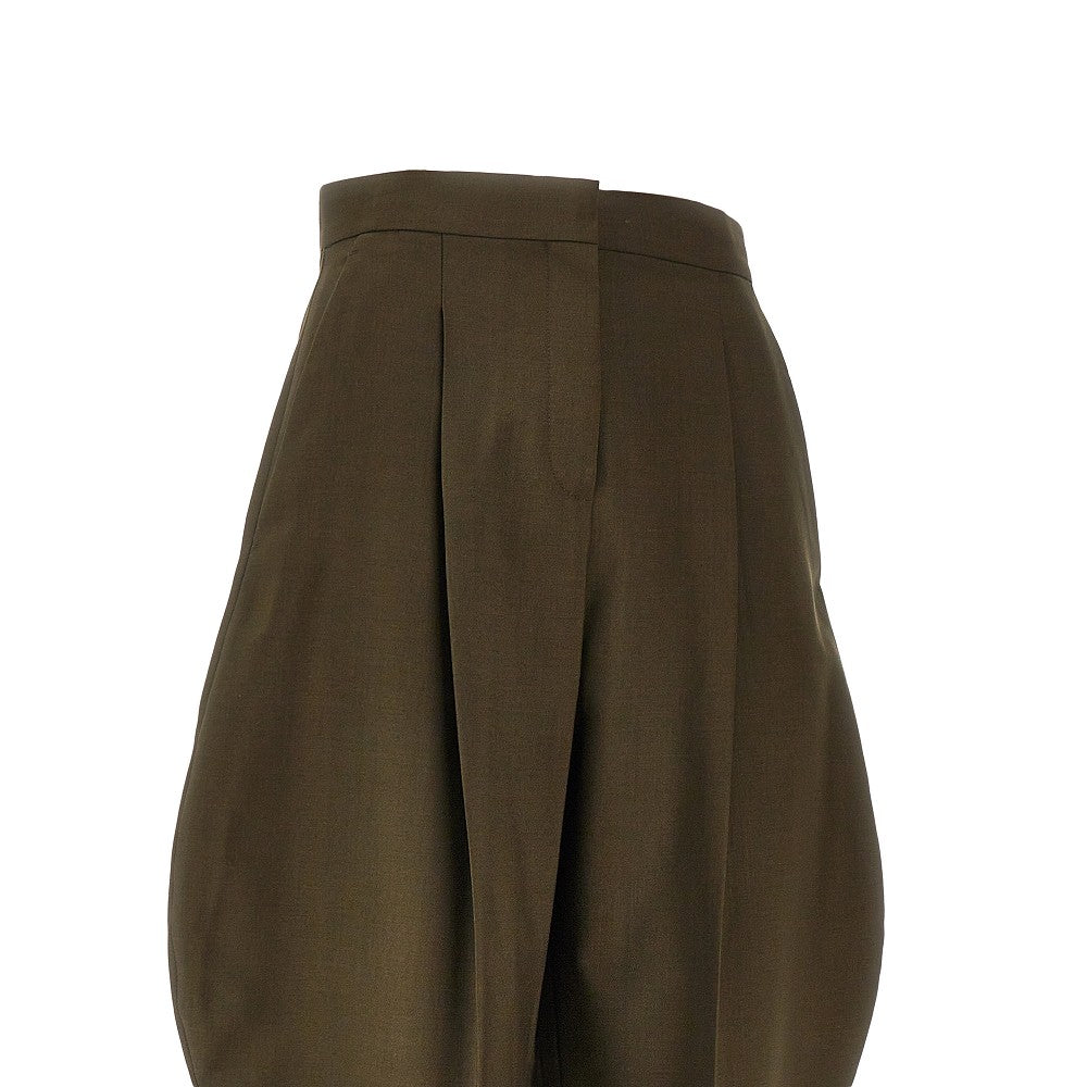 Pantalone cavallerizza in lana e mohair