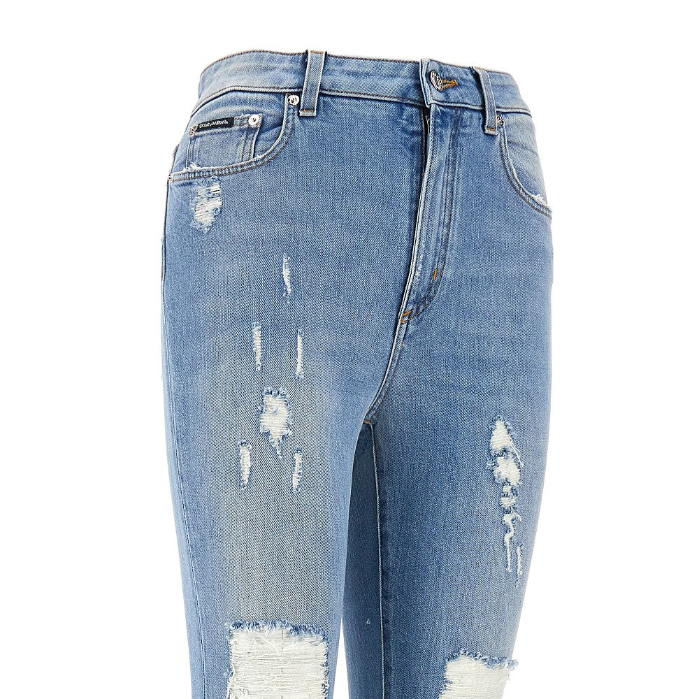 Stretch denim 'Audrey' jeans
