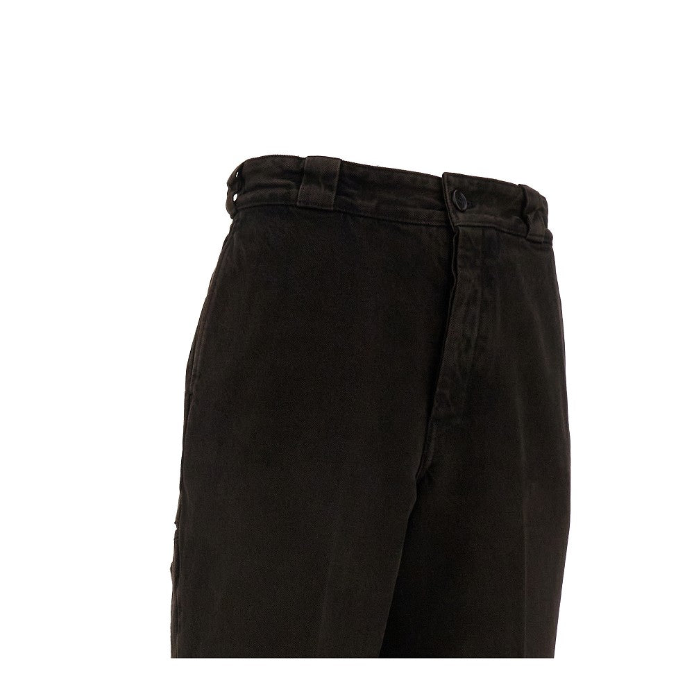 Pantalone in denim sovratinto