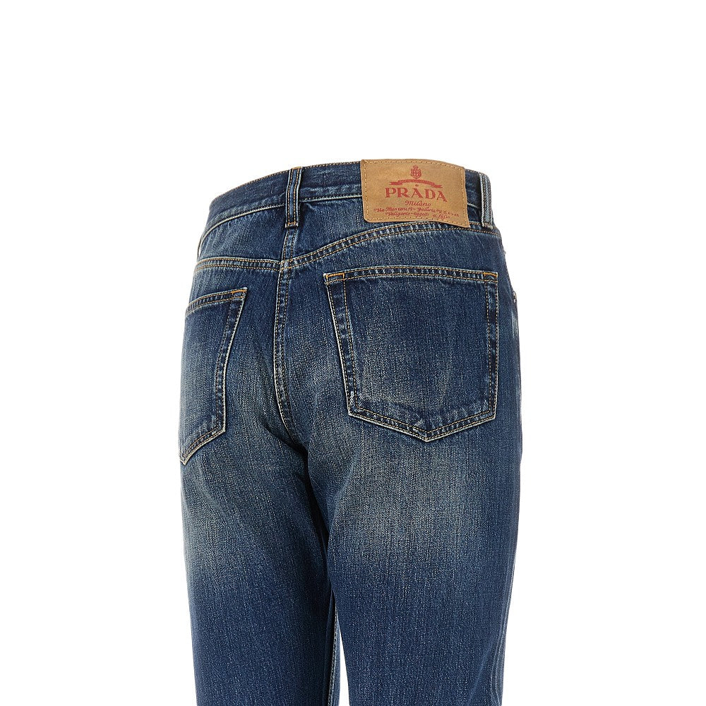 Jeans slim in selvedge denim